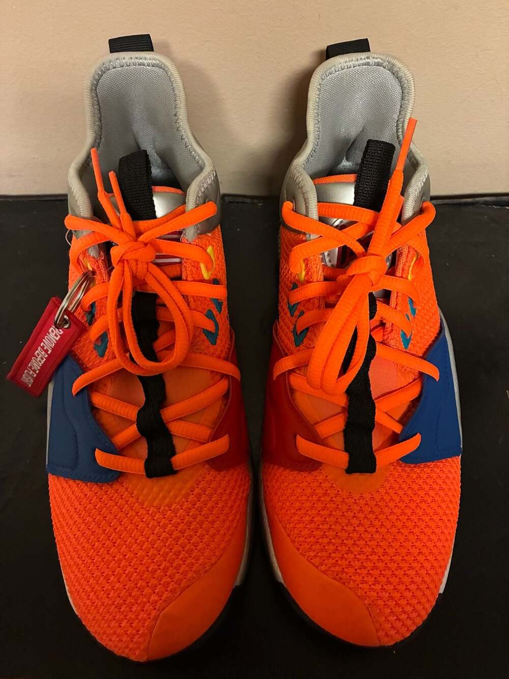 Nike PG 3 NASA Armstrong Building 703 Basketball Shoes Total Orange